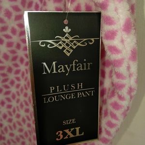 May fair Intimates & Sleepwear - Mayfair lounge or plush woman pajamas bottom. May fair Intimates & Sleepwear - Mayfair lounge or plush woman pajamas bottom.